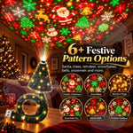 USB Powered Christmas Tree Projector Light