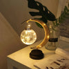 Wrought Iron Moon Lamp
